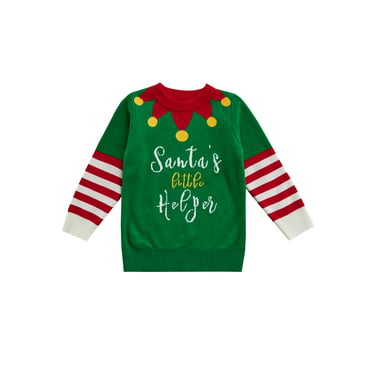 Beautymei Baby Boy Christmas Sweater Toddler Boys Reindeer Pullover Clothes